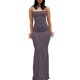 thumbnail image 1 of SAYOO Vestido de cola de pez sin mangas para mujeres SAYOO moda, 1 of 7