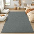 thumbnail image 3 of SHACOS 4x6 Area Rugs for Living Room, Soft Machine Washable Rug Non Slip, Stain Resistant Indoor Carpet Modern Geometric Area Rug for Bedroom Dining Room Nursery Home Decor, Grey, 3 of 8