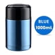 thumbnail image 1 of Recipiente térmico perfecl para almuerzo con aislamiento al vacío acero inoxidable 800 ml azul, 1 of 7