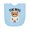 AE-Light Blue, variant on Inktastic Baby Boy Funny the Boss Newborn Bib