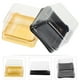 thumbnail image 5 of Cajas de pastelería hechas a mano de 100 piezas Cajas de embalaje multiusos portátiles (negro dorado), 5 of 7