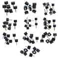 thumbnail image 2 of 80 Pcs Embouts de Talon Haut TPU Polyuréthane Fer Chaussures Réparation Remplacement Multitaille, 2 of 11