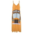 thumbnail image 5 of Funny School Bus Dress Up Truck school bus driver Costume Sleeveless Dress evening dresses ladies, 5 of 6