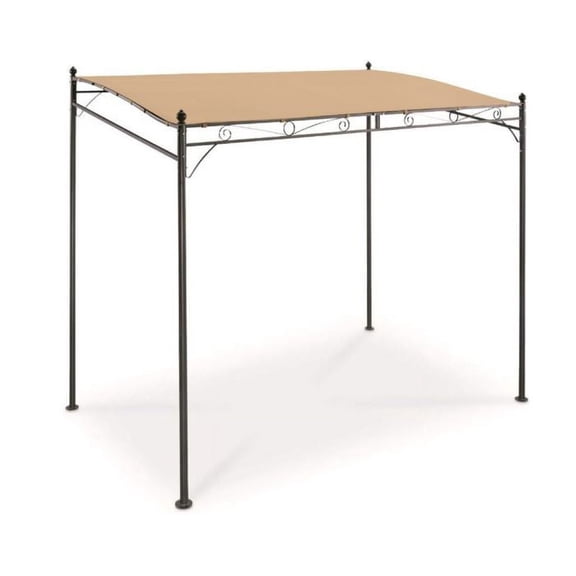 Garden Winds Custom Fit Replacement Canopy Top Cover Compatible with The Guide Gear WX2-676354, 885344707590, TC-8586G 8' x 5' Small Gazebo - Upgraded Performance RipLock 350 Fabric