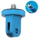 thumbnail image 1 of Adaptador de soporte de metal, adaptador de aluminio de 1/4 de pulgada Adaptador de trípode para soporte de cámara Compatible con GoPro, Sony y otras cámaras de acción Adepaton 221416-2, 1 of 9