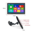 thumbnail image 6 of 7 Inch HD Touch Screen 800MHZ 256M 8GB Truck GPS Navigation With Rear View Camera ,Easy to Operate, 6 of 7