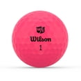 thumbnail image 2 of Wilson Duo Optix Golf Ball, Pink, 12-ball pack, 2 of 5