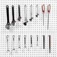 thumbnail image 5 of Kit organizador de ganchos para tablero perforado, ganchos de 4 pulgadas compatibles con organización, paquete de 60, 5 of 5