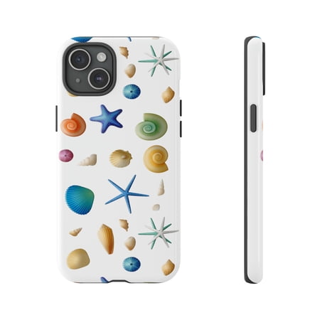 Seashell Tough iPhone 15 Case-iPhone 14-iPhone Case-iPhone