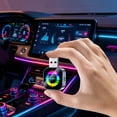 thumbnail image 4 of 4 In 1 Wireless CarPlay Adapter With Screen Mirroring Seamless Android Auto Integration Plug Play USB Type C Audio Receiver, 4 of 5