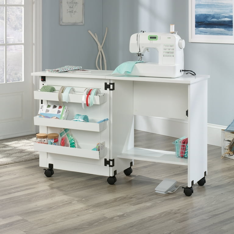 Sauder Rolling Sewing Cart With Storage