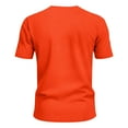 thumbnail image 7 of Mens Shirts Men's Solid Color Short Sleeved Outdoor Running Sports Breathable Short Sleeve Orange XXXL, 7 of 7