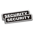 thumbnail image 3 of Security Magnetic Sign Pair, 3M Vinyl on Magnum Magnetic Sheeting Universal for Any Steel Panel 3x14 inch, 3 of 4