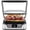 4 Slice - Digital, variant on 5-in-1 Digital Panini Press Grill Sandwich Maker and Griddle Grill Combo with Removable, Reversible Dishwasher-Safe Grilling Plates, Opens 180° for Indoor BBQ /Flat Top Grill, Stainless steel