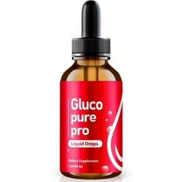 Glucopure Pro Drops, Advanced Blood Support Liquid Drops, All Natural Formula to Maintain Healthy Levels, Dietary Supplement for Overall Wellness, Gluco Pure Reviews (30 Servings)