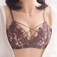 thumbnail image 4 of sexy lencería mujeres encaje floral bordado sujetador ropa interior moda sin costuras push up sujetadores inalámbrico ajustado bralette D1541pangjing, 4 of 4