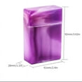 thumbnail image 6 of Cigarette Case With Compartments Portable Plastic Cigarette Storage Case Box, 6 of 10
