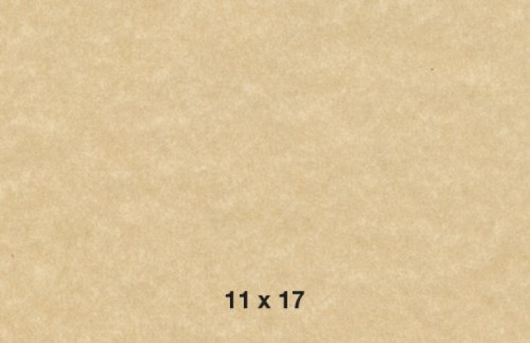 Aged 11 x 17 FINE PARCHMENT PAPER, 24 lb 50 Sheets