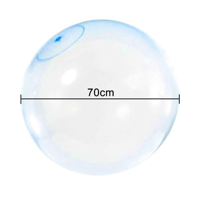 Outdoor Fun Inflatable Bubble Ball Bubble Ball for Water Large Transparent Balloon Inflatable Ball Soft Rubber Ball for Outdoor Indoor Play - image 2 of 8