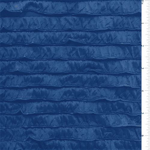 Royal Blue Ruffle Knit, Fabric By the Yard - Walmart.com - Walmart.com