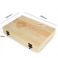thumbnail image 4 of caso de titular de la moneda,Caja de almacenamiento de monedas de madera con almohadilla de ajuste,Contenedor de caja de la cobro de la moneda conmemorativa de madera,Pantalla de la colección, 4 of 9