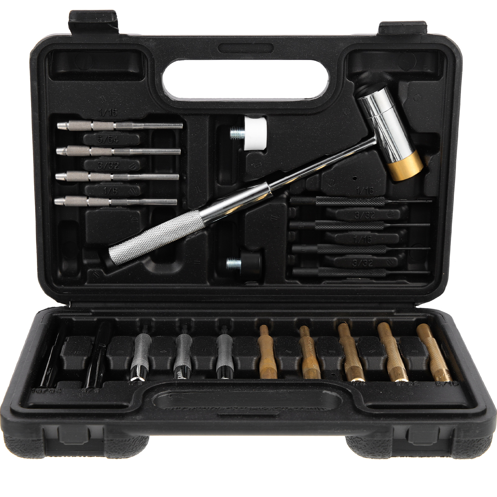 Frcolor 1 Set of Professional Hammer Tool Kit Gunsmith Punch Set