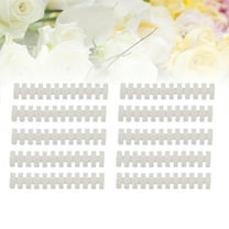 KALLORY 10Pcs Wire Terminal Block Screw Terminal Strip White Copper For Electrical Equipment Insulation