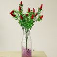 thumbnail image 4 of Ramo de flores artificiales, planta artificial de plástico, ramo artificial falso, flor artificial fiel a su promesa, 4 of 8
