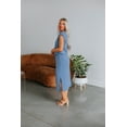 thumbnail image 2 of Connie Midi Dress - Steel Blue, 2 of 7