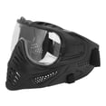 thumbnail image 4 of Protector facial completo con gafas de protección, ligero, resistente a impactos, para juegos CS, actividades al aire libre, lente transparente, 4 of 9