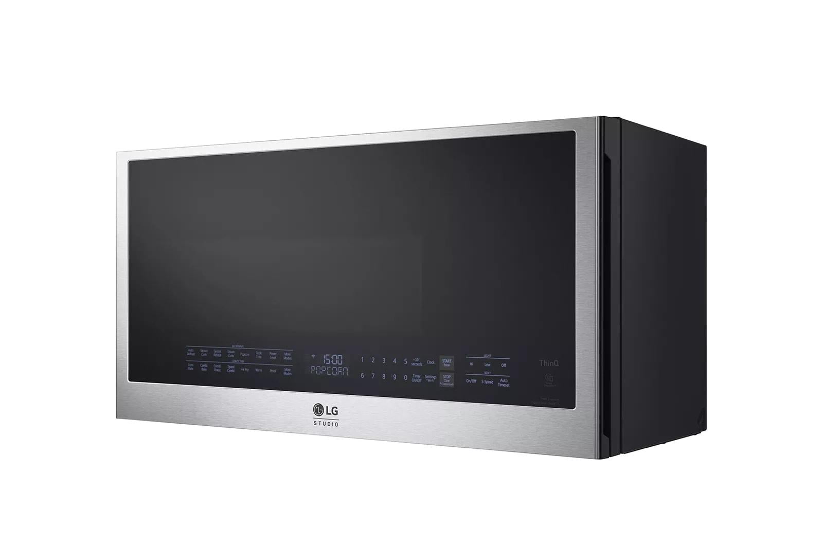LG 1.7 cu Microwave Oven in Stainless Steel
