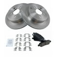 thumbnail image 2 of TRQ Rear Premium Posi Ceramic Disc Brake Pad & Rotor Kit Fits Select Nissan, 2 of 5