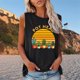 thumbnail image 2 of Camiseta holgada sin mangas con cuello redondo y estampado de moda para mujer Fridja gh4058, 2 of 4