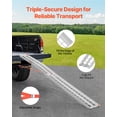 thumbnail image 4 of VEVOR 600 lbs Aluminum Ramps 1Pcs Heavy-duty Loading Ramps with Handles, 4 of 9