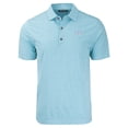 thumbnail image 2 of Men's Cutter & Buck  Powder Blue Cincinnati Bengals Forge Eco Heather Stripe Stretch Recycled Big & Tall Polo, 2 of 3