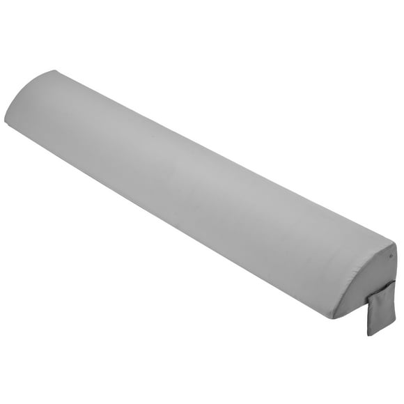 KFFKFF Bed Wedge Pillow for Headboard, King Size, 76"x8"x6" Bed Gap Filler, Fill 0-5" Gap Between Headboard and Mattress, 25D Foam Mattress Wedge Headboard Pillow, Gray