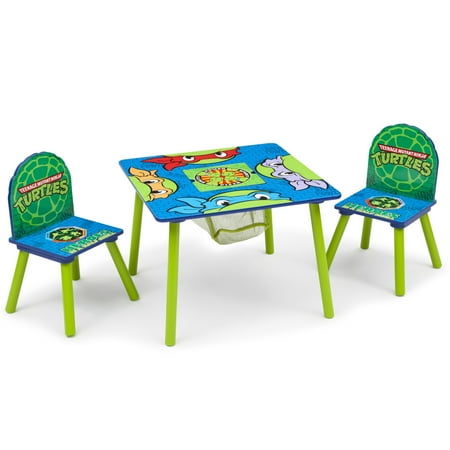 Nickelodeon Teenage Mutant Ninja Turtles Wood Kids Storage Table