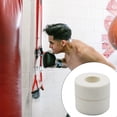 thumbnail image 4 of Yuarrent Cinta de palo de Hockey sobre hielo profesional alta elasticidad cohesivo Flexible vendaje cubierta de tela envuelve murciélagos de fuerte Boxeo Blanco 5cmx4.5m Yuarrent OD027549-03, 4 of 6