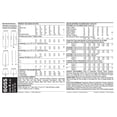 thumbnail image 3 of New Look 6055 Patrón de costura para pantalones y pantalones cortos de mujer, talla A (6-8-10-12-14-16), 3 of 4