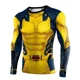 thumbnail image 5 of Camiseta de Deadpool 3 de Wolverine, disfraz de cosplay, chándal de superhéroe de moda para fiesta, ropa deportiva para hombres y mujeres, camiseta superior, novedad de 2024, 5 of 6
