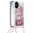 thumbnail image 1 of Funda FOXDOCK para iPhone 17 con Cuerda Ajustable, Brillo Líquido, Protección Antigolpes y Lente – Ideal para Regalo, 1 of 6