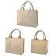thumbnail image 3 of Jute Ap Tote Lar Reusable Grocery Bags With S Women Bag, 3 of 5