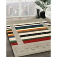 thumbnail image 2 of Ahgly Company Indoor Rectangle Contemporary Brown Abstract Area Rugs, 7' x 10', 2 of 6