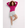 thumbnail image 4 of Hanes Women's Long Sleeve Cotton T-Shirt, Sizes XS-5X, 4 of 7