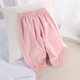 thumbnail image 3 of Gyexs Girls Cargo Pants Elastic Waistband Sportswear Back To School Outfits Softball Pants Girls Streetwear (6, 4-5 Years), 3 of 3