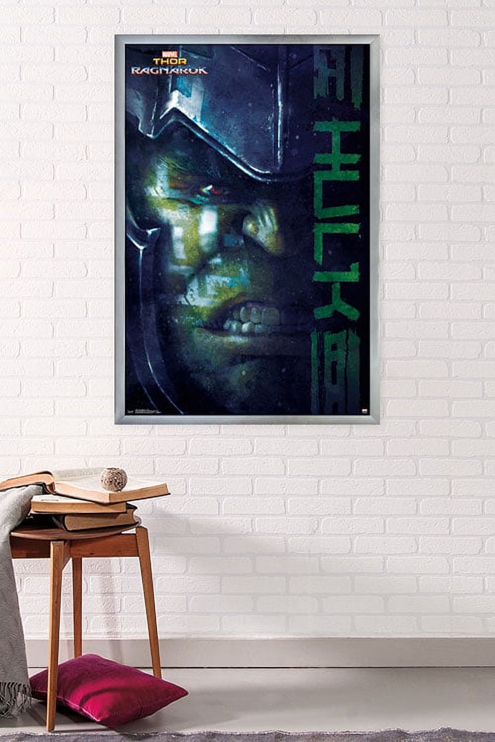 Marvel Cinematic Universe - Thor - Ragnarök - Hulk Wall Poster, 22.375" x 34", Framed
