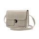 thumbnail image 1 of Guardurnaity Contenedor de mensajero de PU vintage, bolsillos cruzados cuadrados, eslinga, bolsillos cruzados cuadrados, bolsos de hombro, monedero Bolsas de mensajero y de hombro Gris, 1 of 6