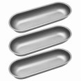 thumbnail image 1 of Hot Dog Mold Carbon Steel Sausage Molds Non Stick Bakeware Oval Hotdog Bun Baking Pan For Diy Homem, 1 of 5