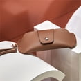 thumbnail image 5 of Estuche para anteojos Estuche protector para anteojos Estuche portátil de cuero de doble cara con clip para espejo Colgador para anteojos Estuche para anteojos Estuche para anteojos, 5 of 5