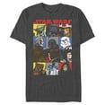 thumbnail image 4 of Men's Star Wars Comic Strip Cartoon Group  Graphic Tee Charcoal Heather 2X Large, 4 of 4